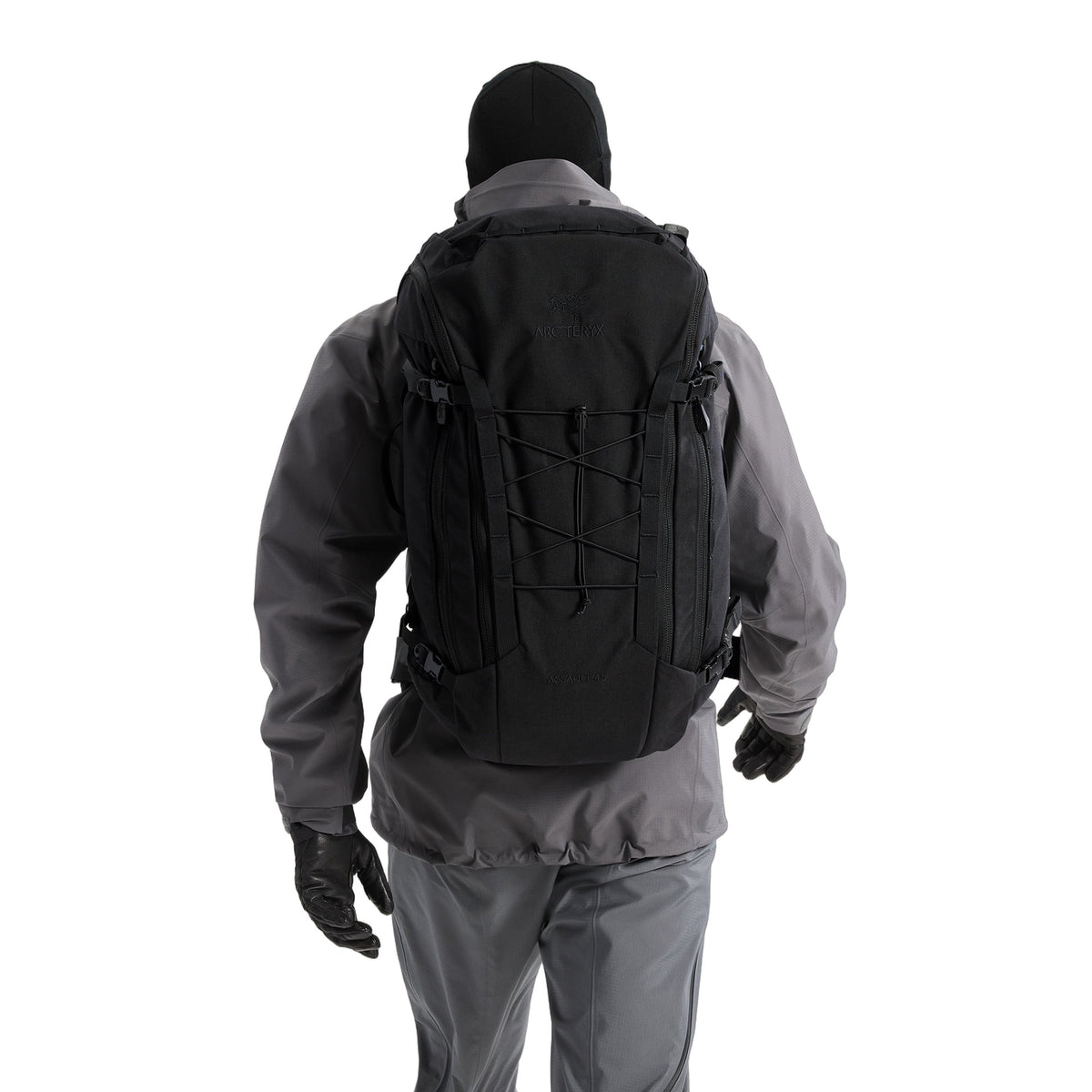Assault Pack 45 Black Front View
