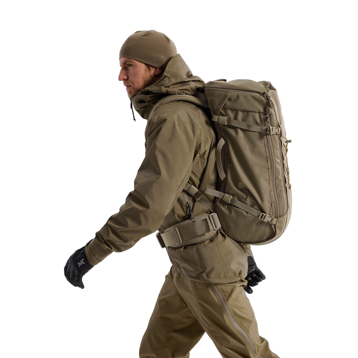 Assault Pack 45 Crocodile Side View