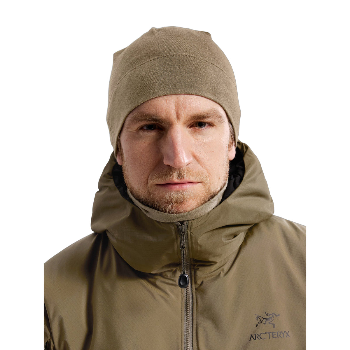 Cold WX Beanie AR Wool Crocodile Front View
