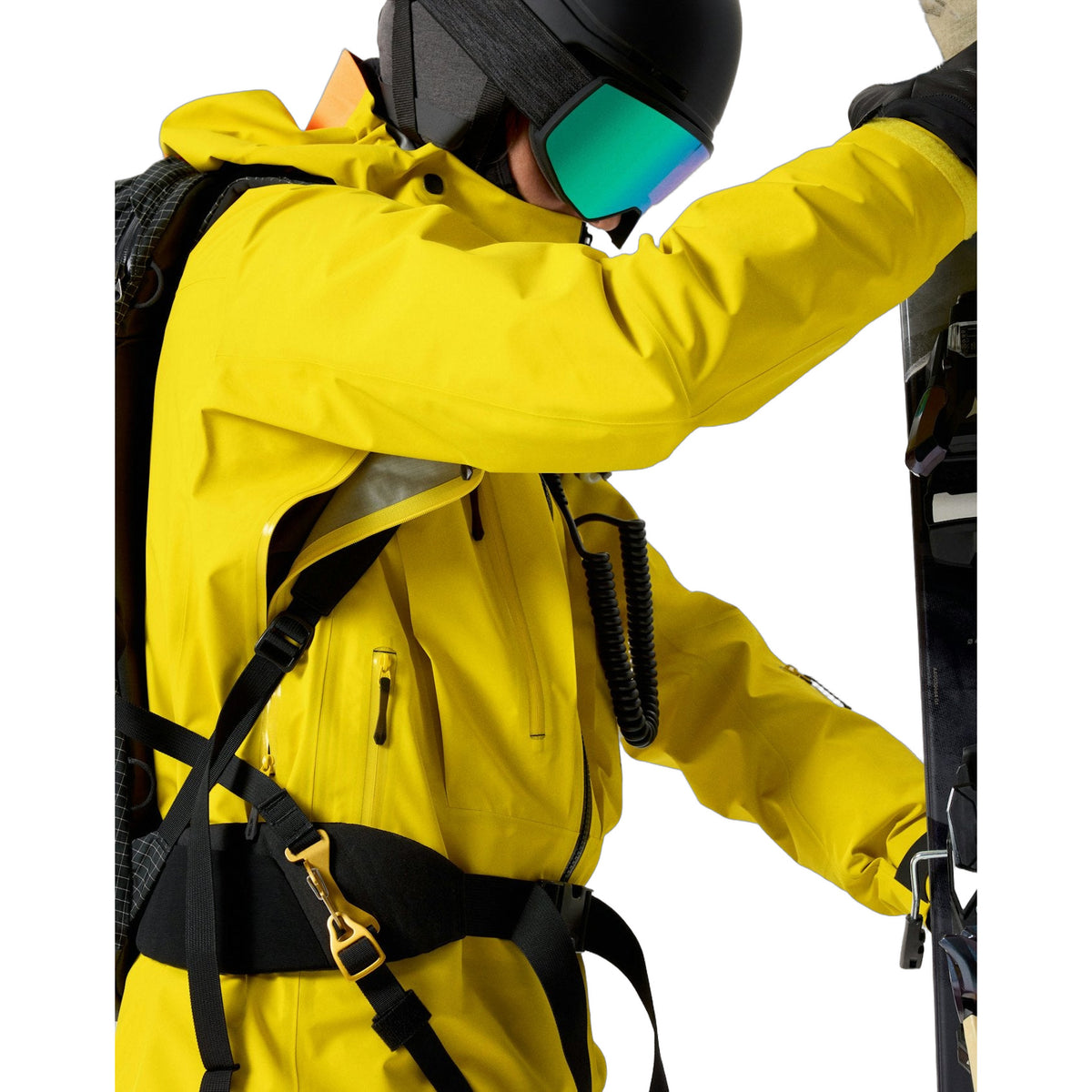 Ski Guide Jacket Women's Viper Yellow Pit Zip