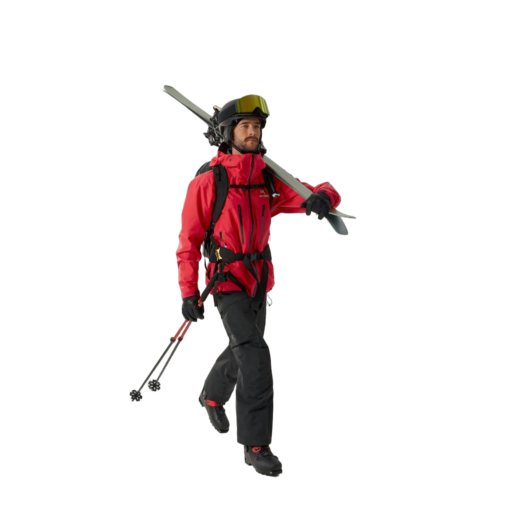 Ski Guide Pant Black Full Body