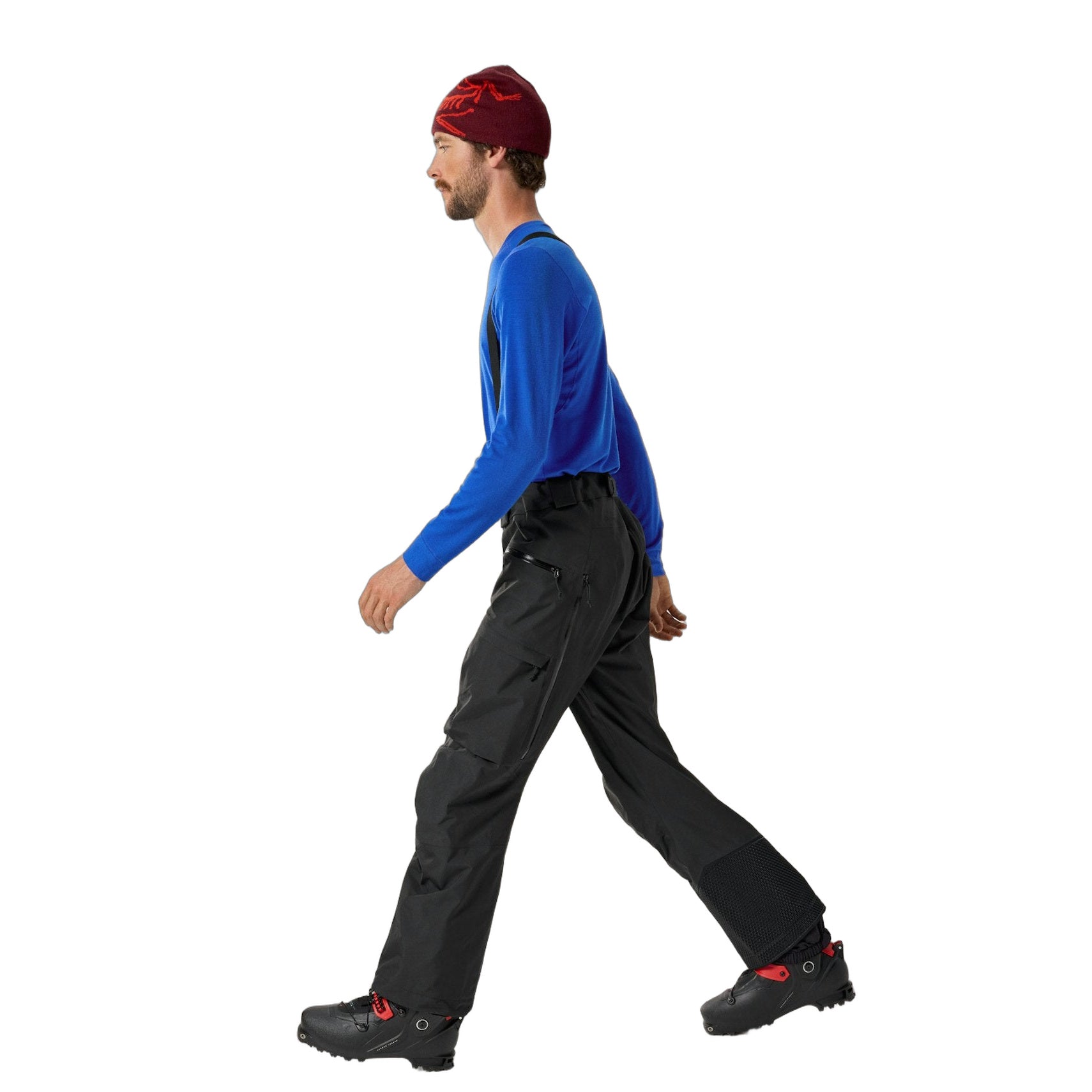 Ski Guide Pant Black Side View