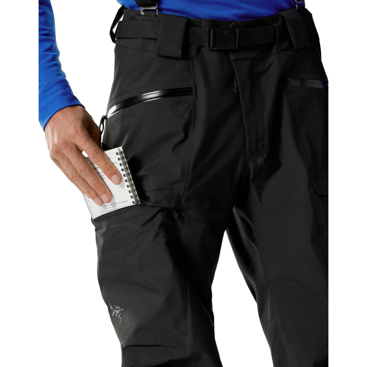 Ski Guide Pant Black Waist Detail