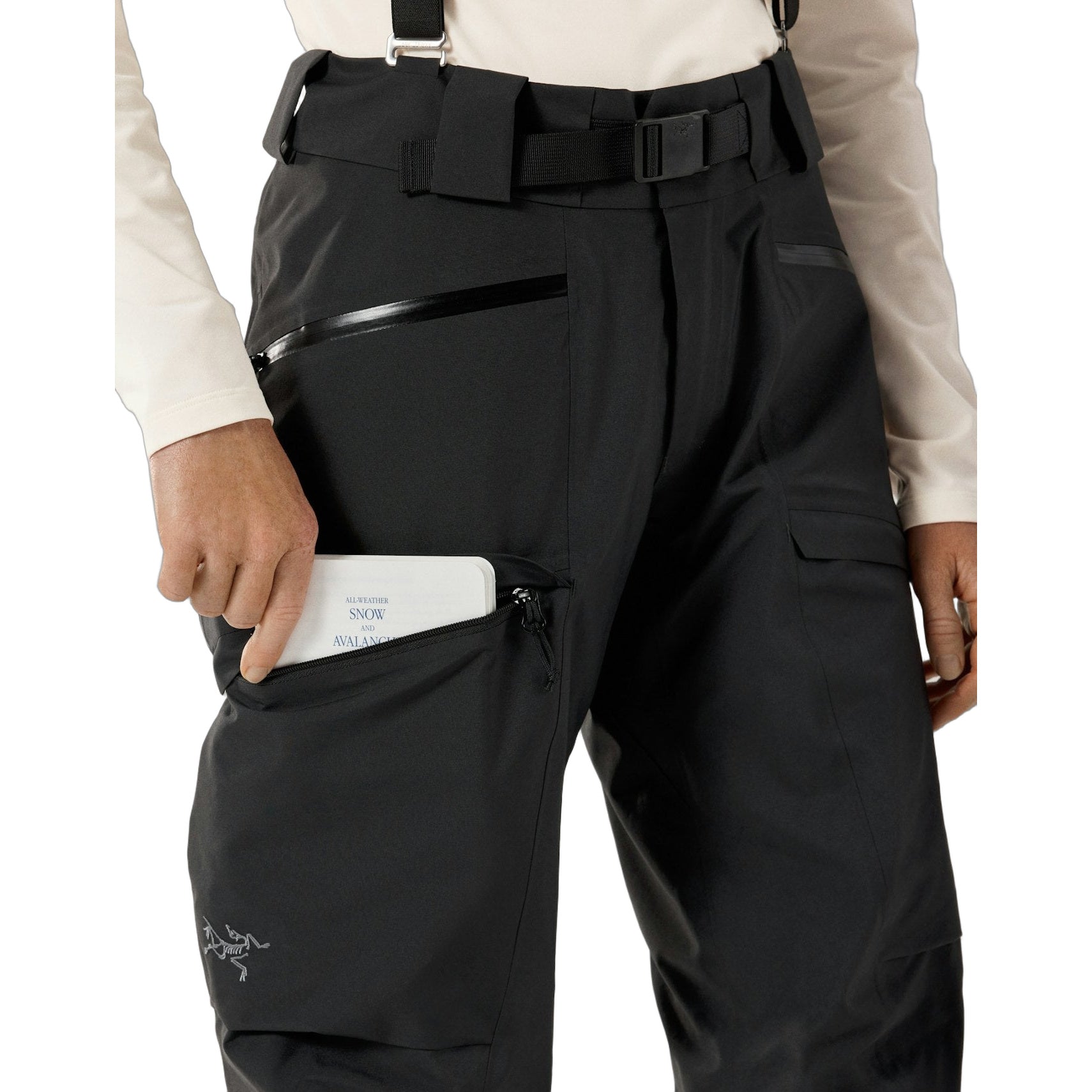 Ski Guide Pant W Women's Black Detail 1