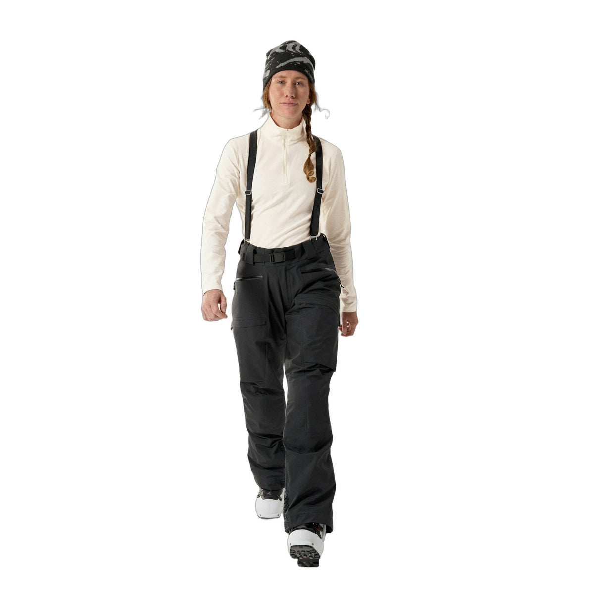 Ski Guide Pant W Women's Black Front View