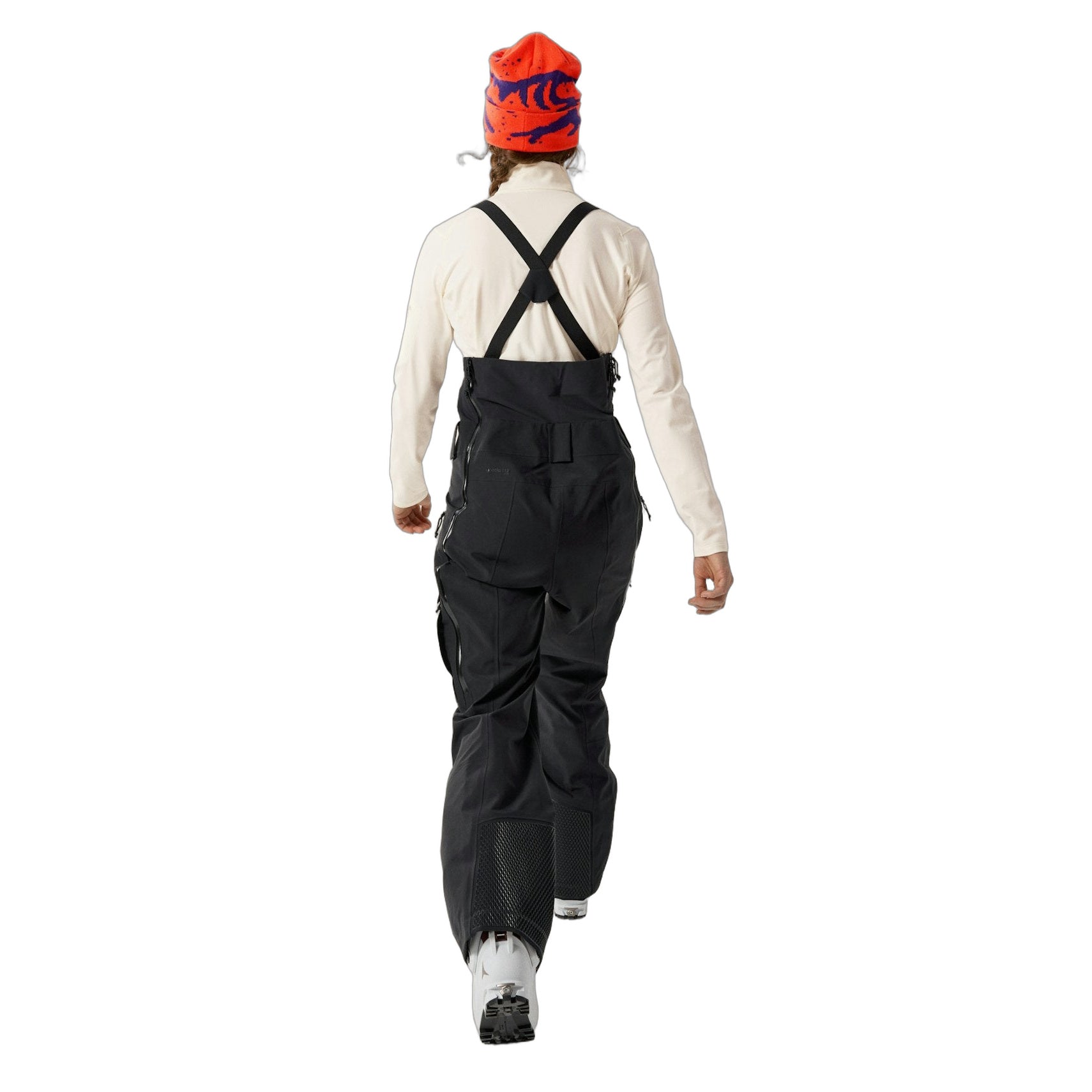 Ski Guide Bib Pant Women's Black Back View