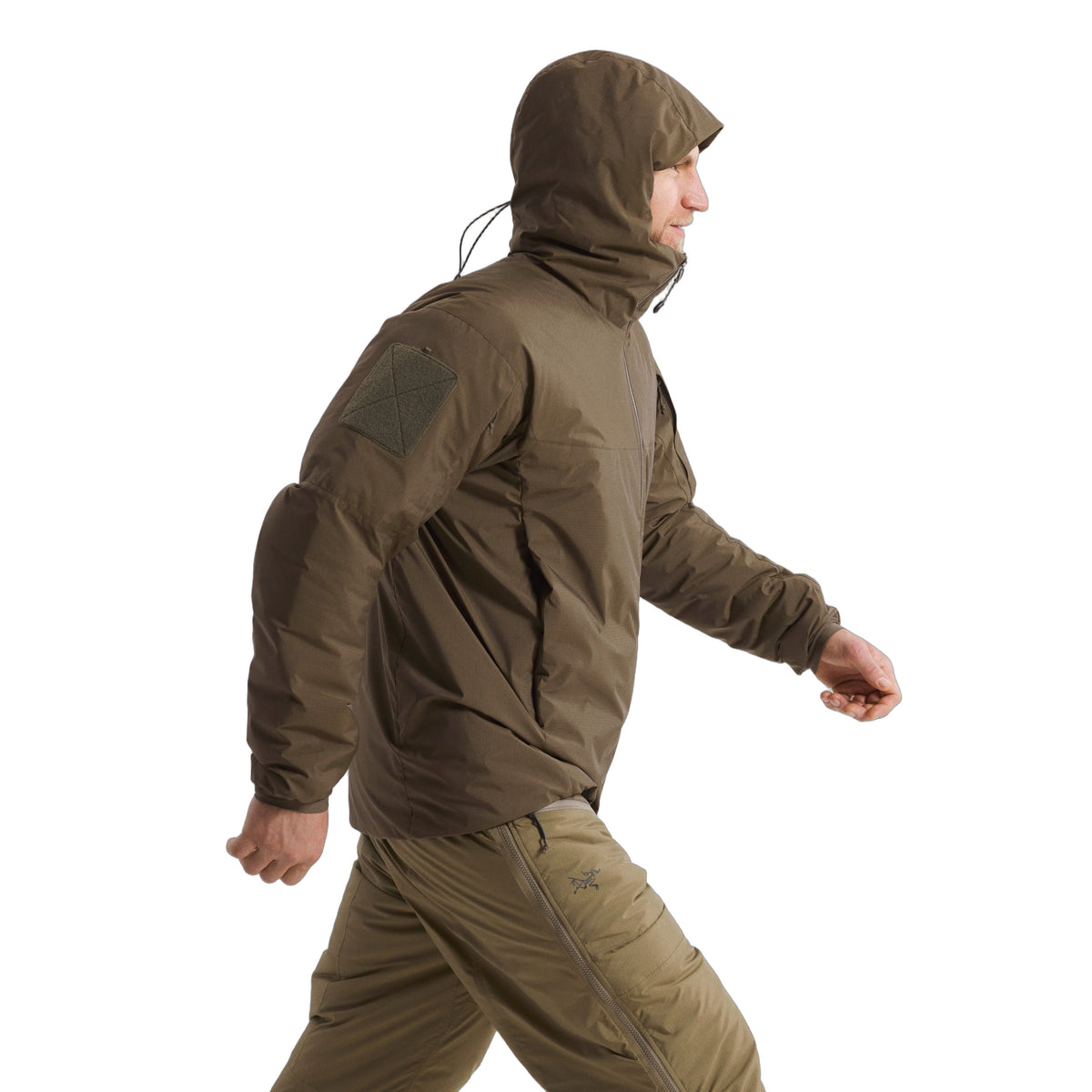 Cold WX Hoody LT Gen 2.1 Ranger Green Side View