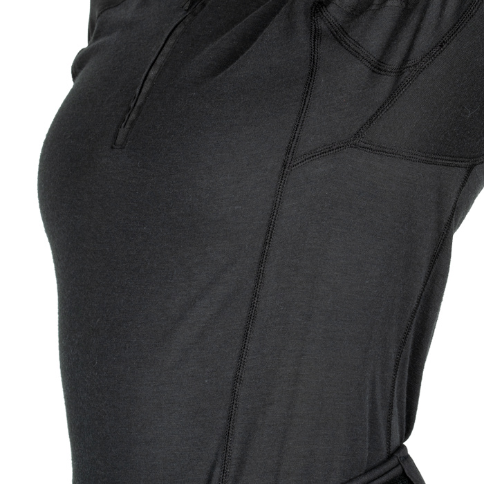 Front seam bust shaping