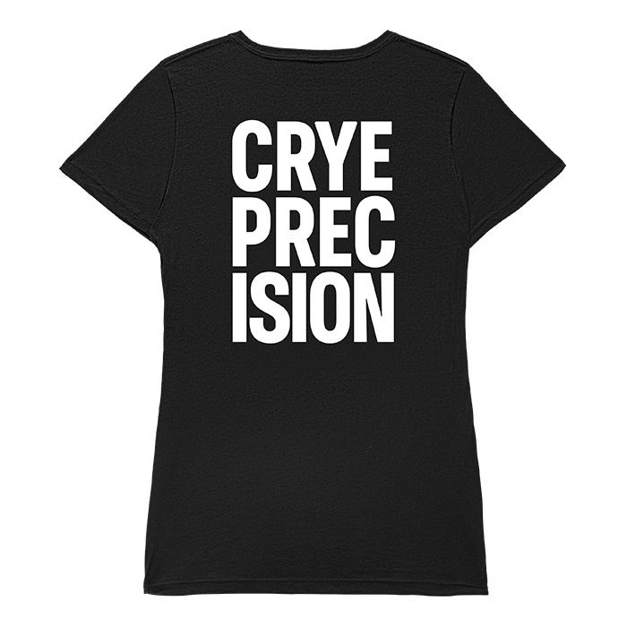 Women's Justified Tee Black Back