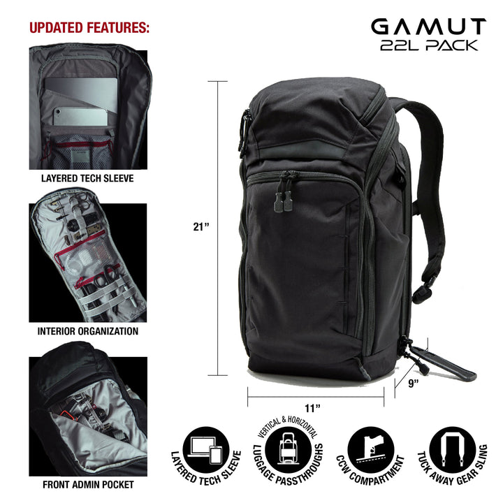 Vertx Gamut 22L Backpack