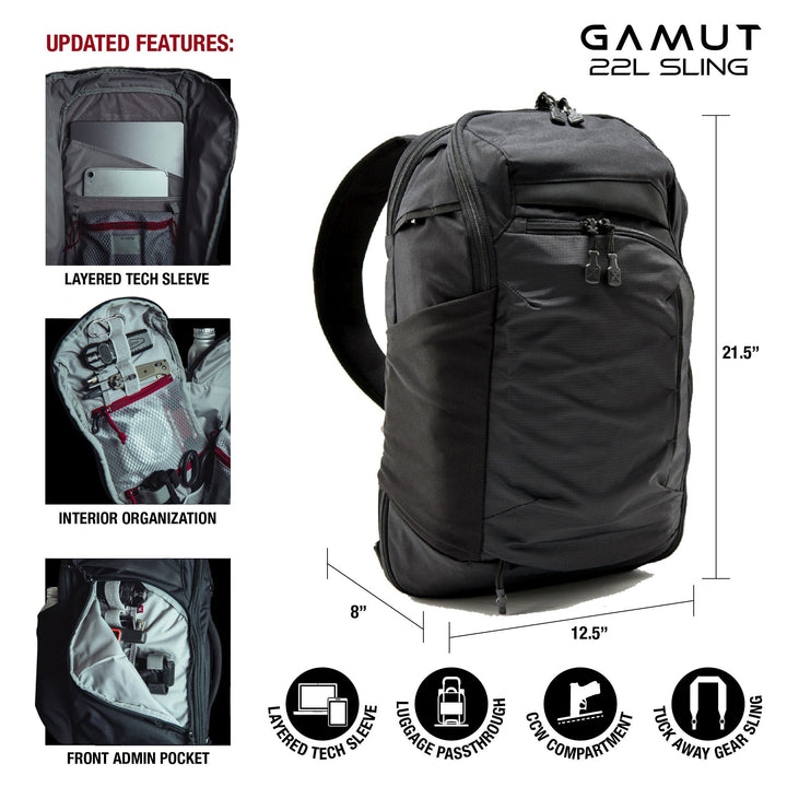 Vertx Gamut 22L Sling