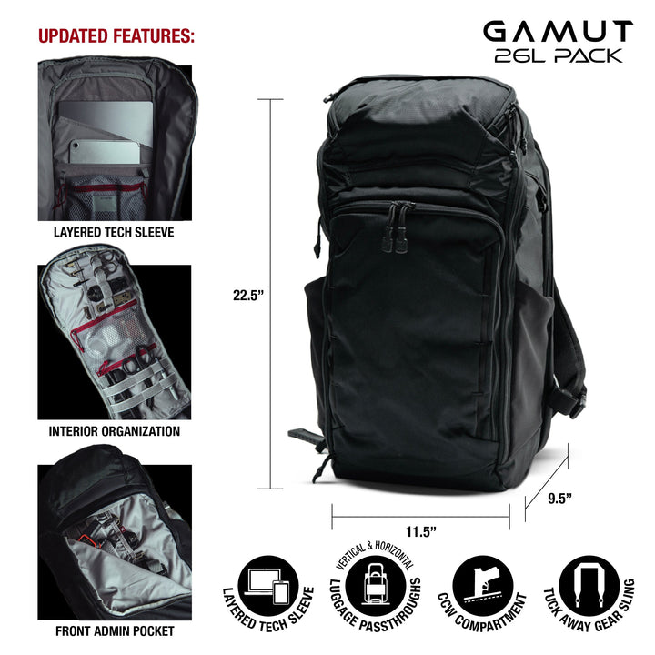 Vertx Gamut 26L Backpack