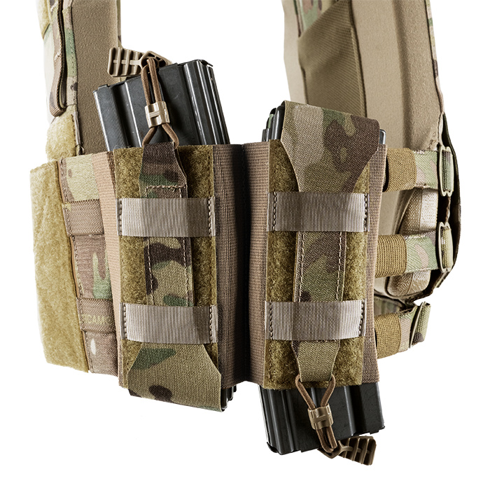 Ambidextrous design allows for mags to be placed up or down