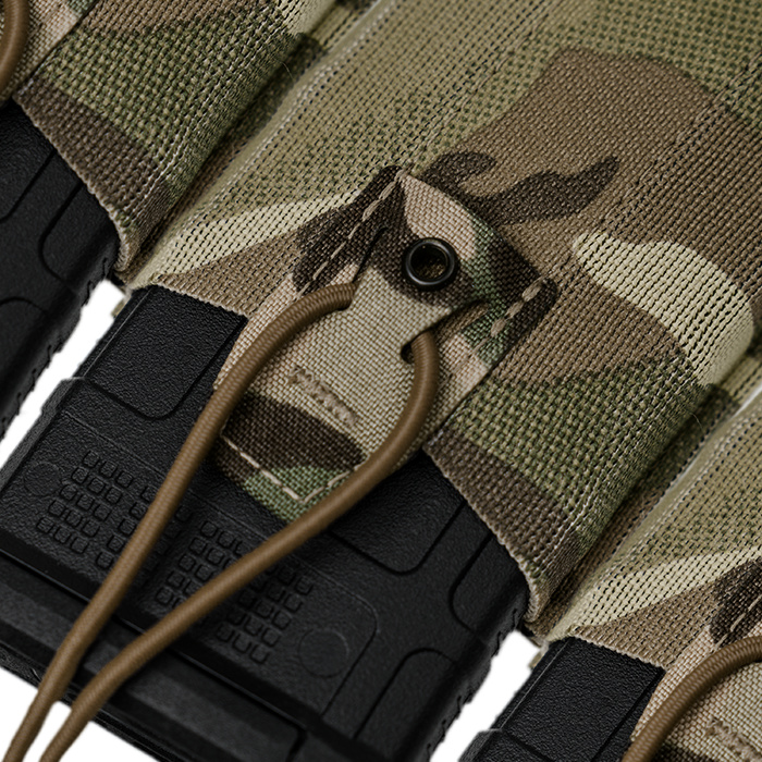 Optional passthroughs for double shock cord