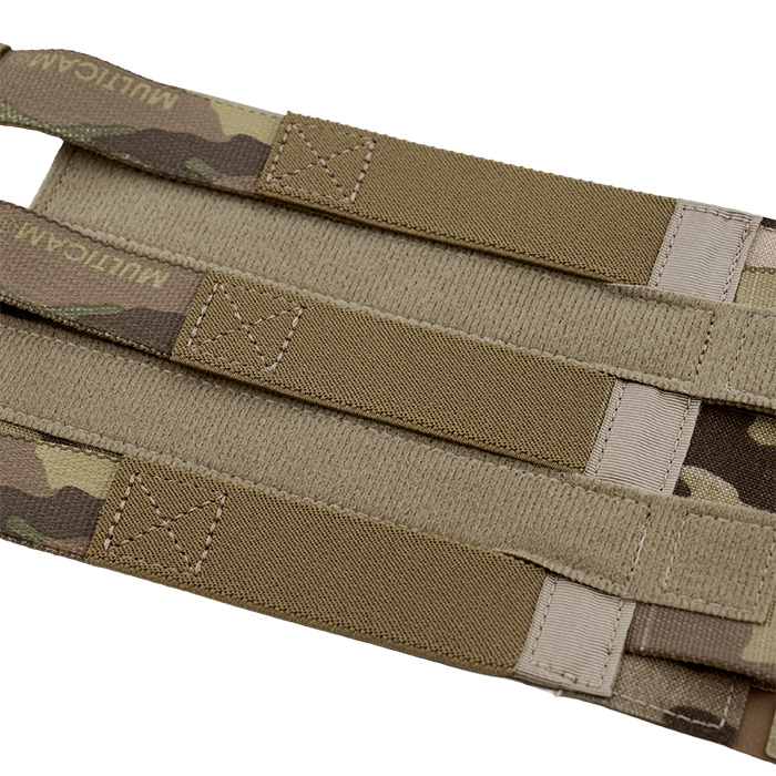1" elastic for breathability