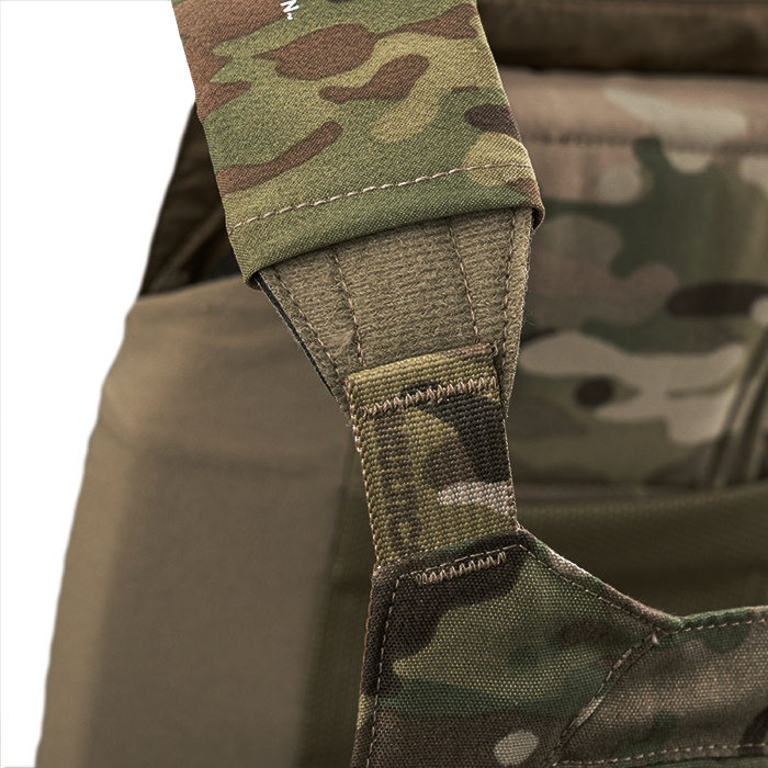 Lightweight, form-fitting design for comfort and concealability