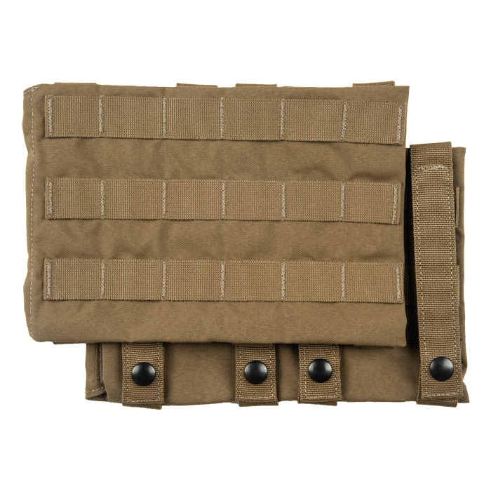 LVS 6X9 TACTICAL SOFT ARMOR POUCH SET - COYOTE