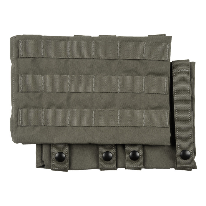LVS 6X9 TACTICAL SOFT ARMOR POUCH SET - RANGER GREEN