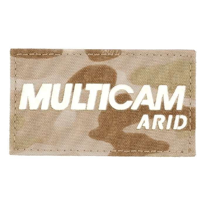 3M Logo Patch MultiCam Arid with white text