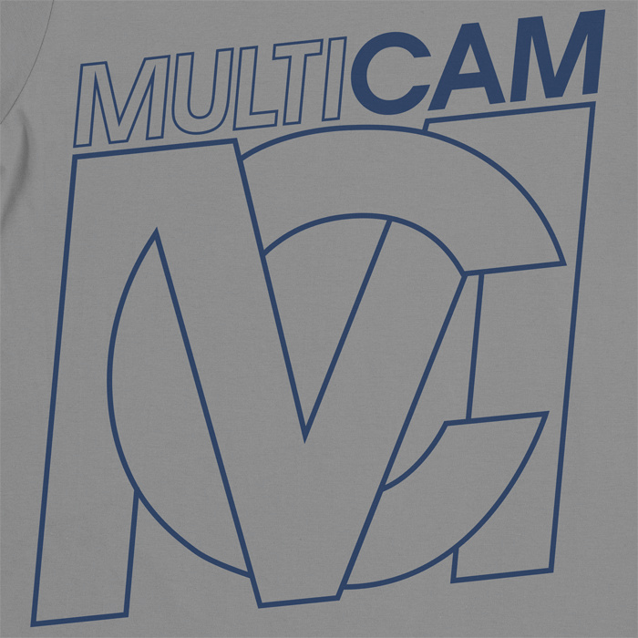 NEW TAKE ON THE MULTICAM LOGO IN NAVY