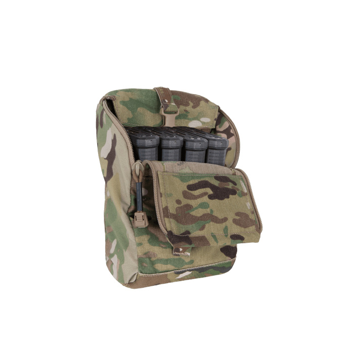 Shown with four 7.62 mags