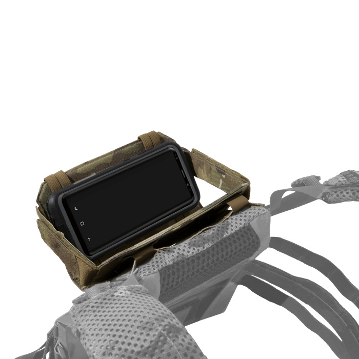 Shown with device