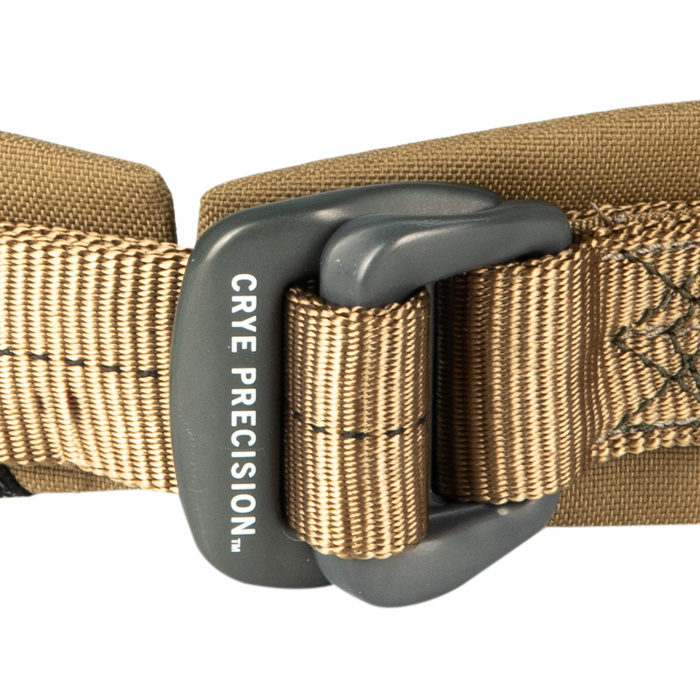 TWO-PIECE PULL THROUGH ADJUSTER BUCKLE FORGED IN 7075 T6 ALUMINUM WITH HARD ANODIZED COATING