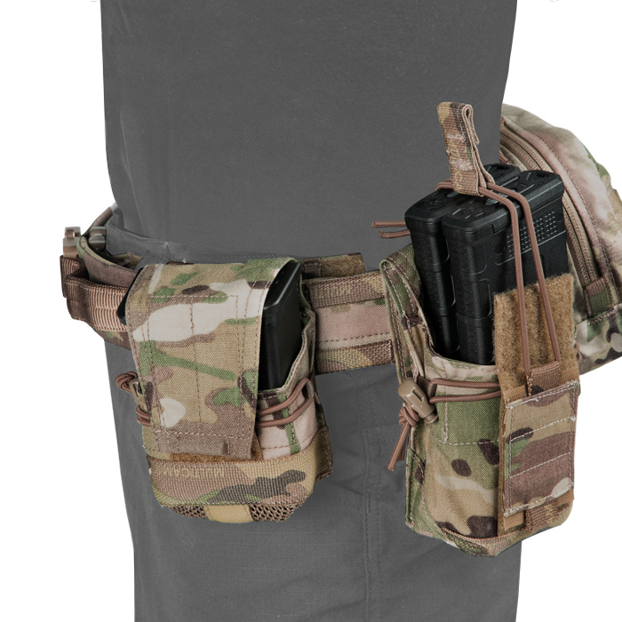ACCOMMODATES MOLLE POUCHES