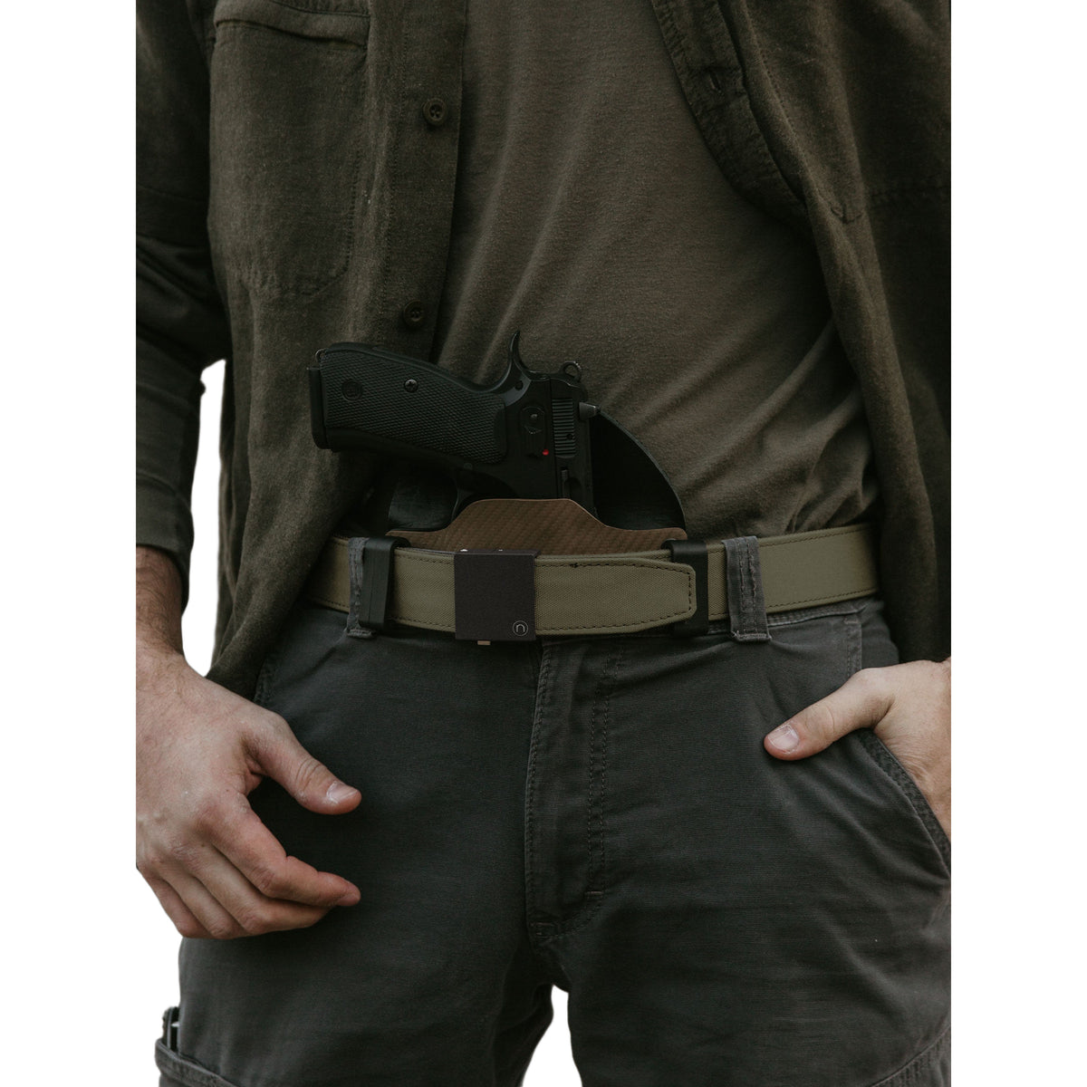 Nexbelt Supreme Od Green Edc Ratchet Belt 1.5 Inch 38mm
