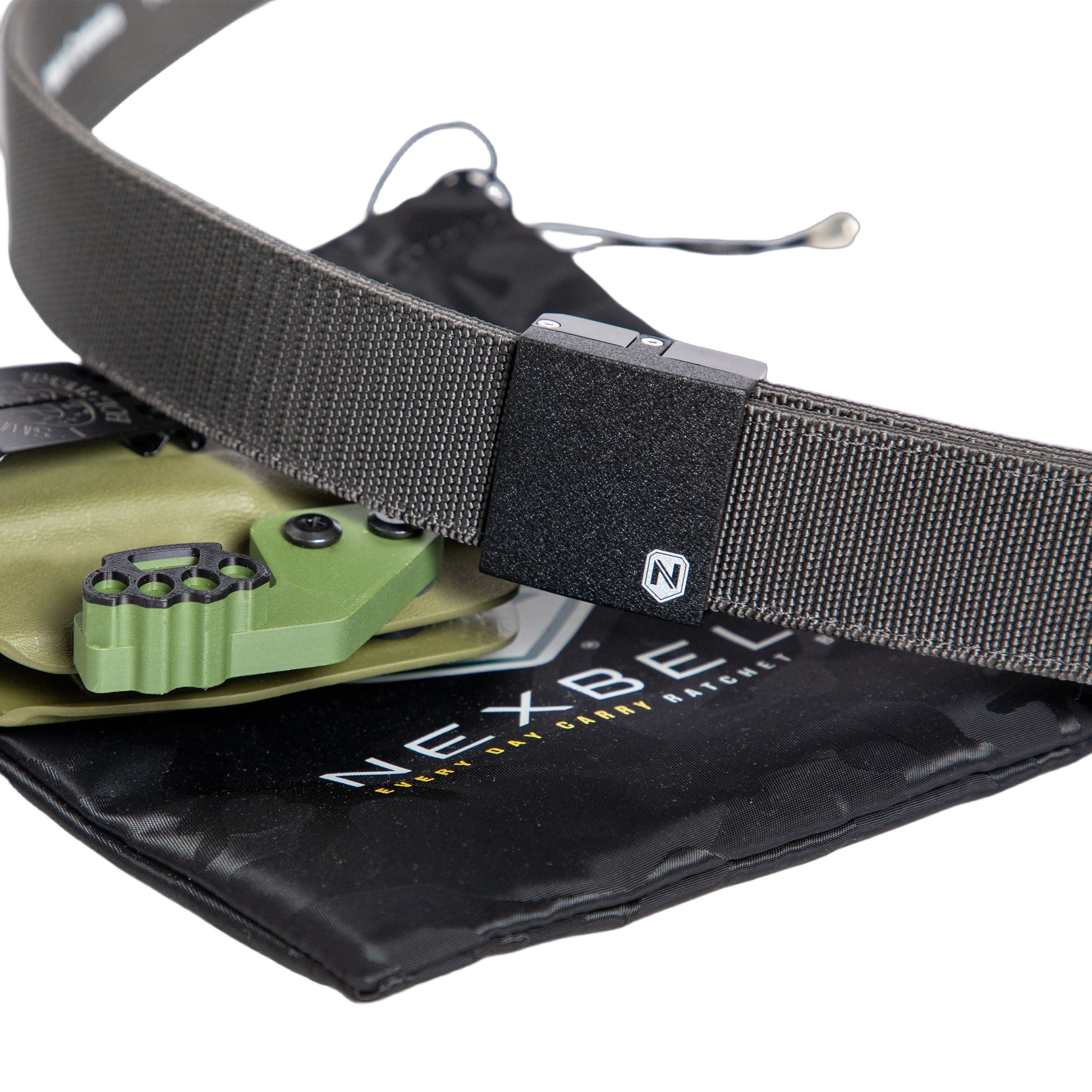 Nexbelt Contender Supreme Grey Edc Ratchet Belt 1.5 Inch 38mm