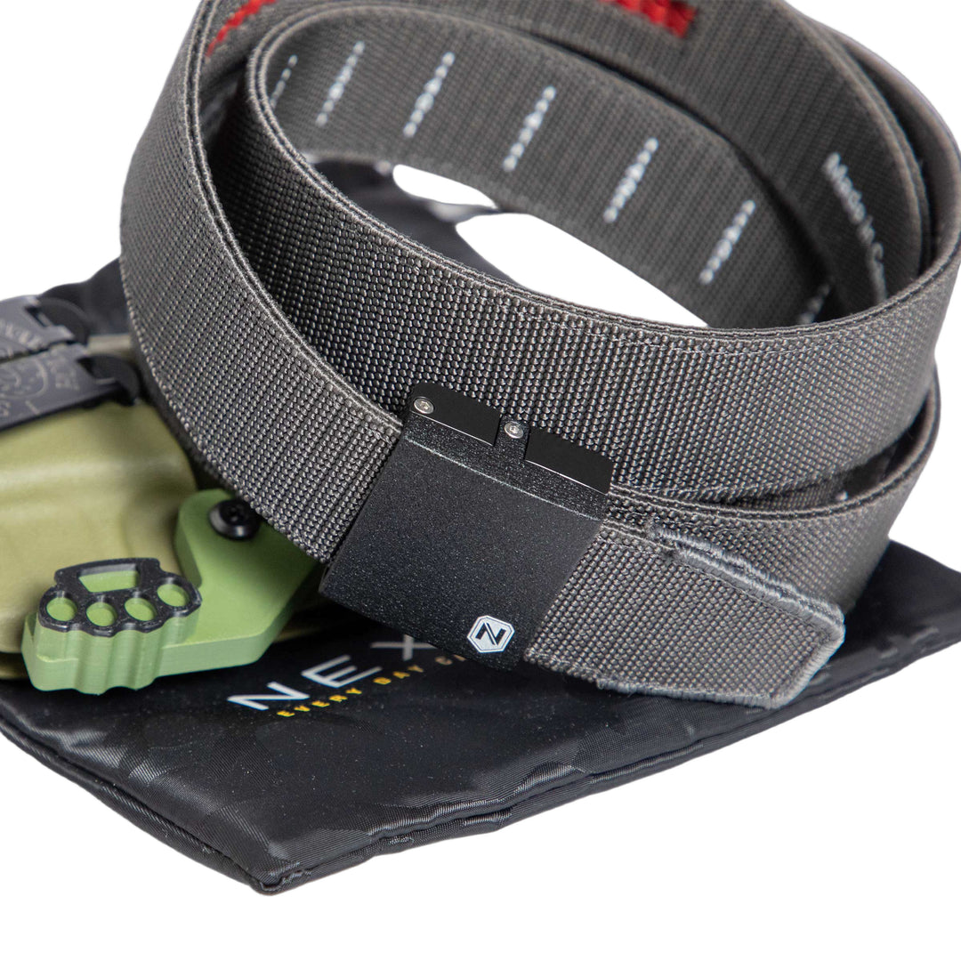 Nexbelt Contender Supreme Grey Edc Ratchet Belt 1.5 Inch 38mm