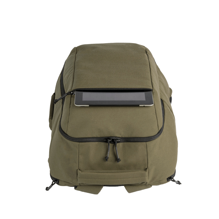 Tablet compatible outer pocket