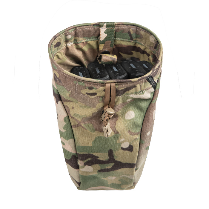 Stores up to five 5.56 magazines