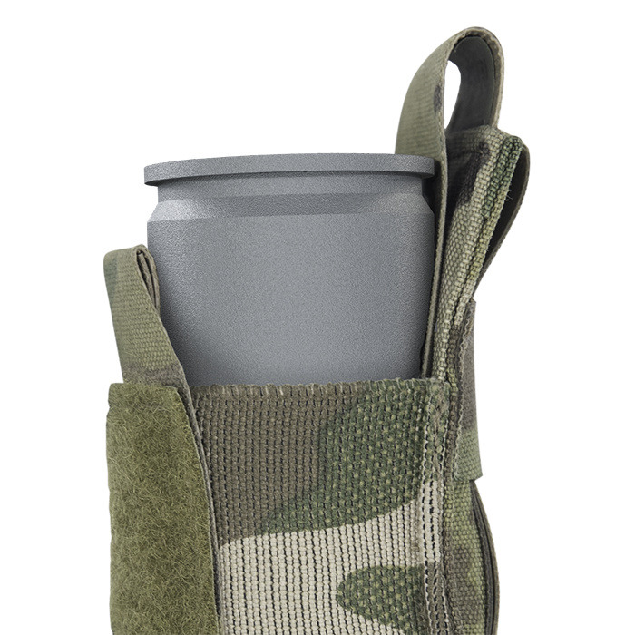 Accommodates flashbang & 40mm grenades