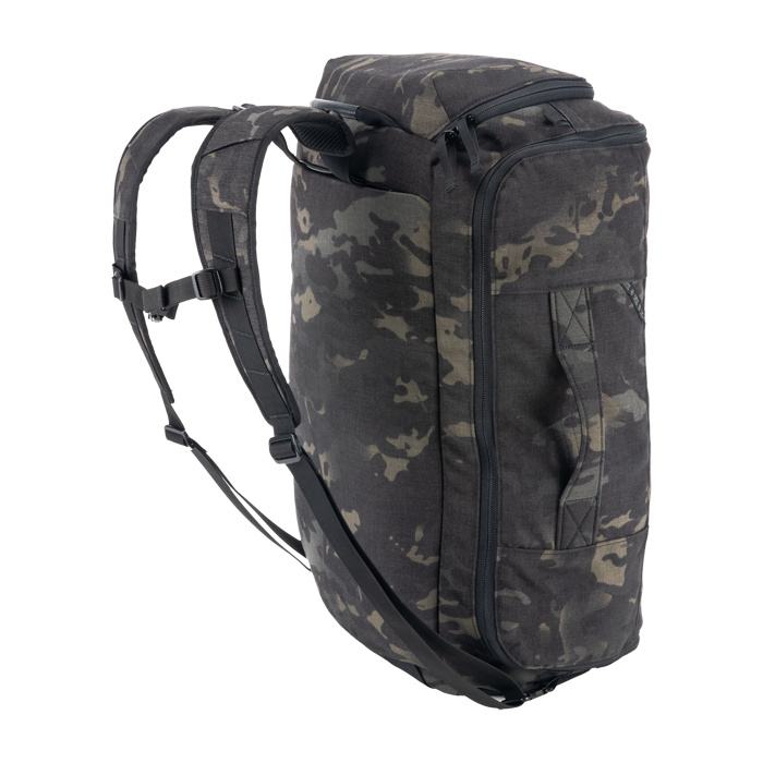 Stowable reinforced pack straps