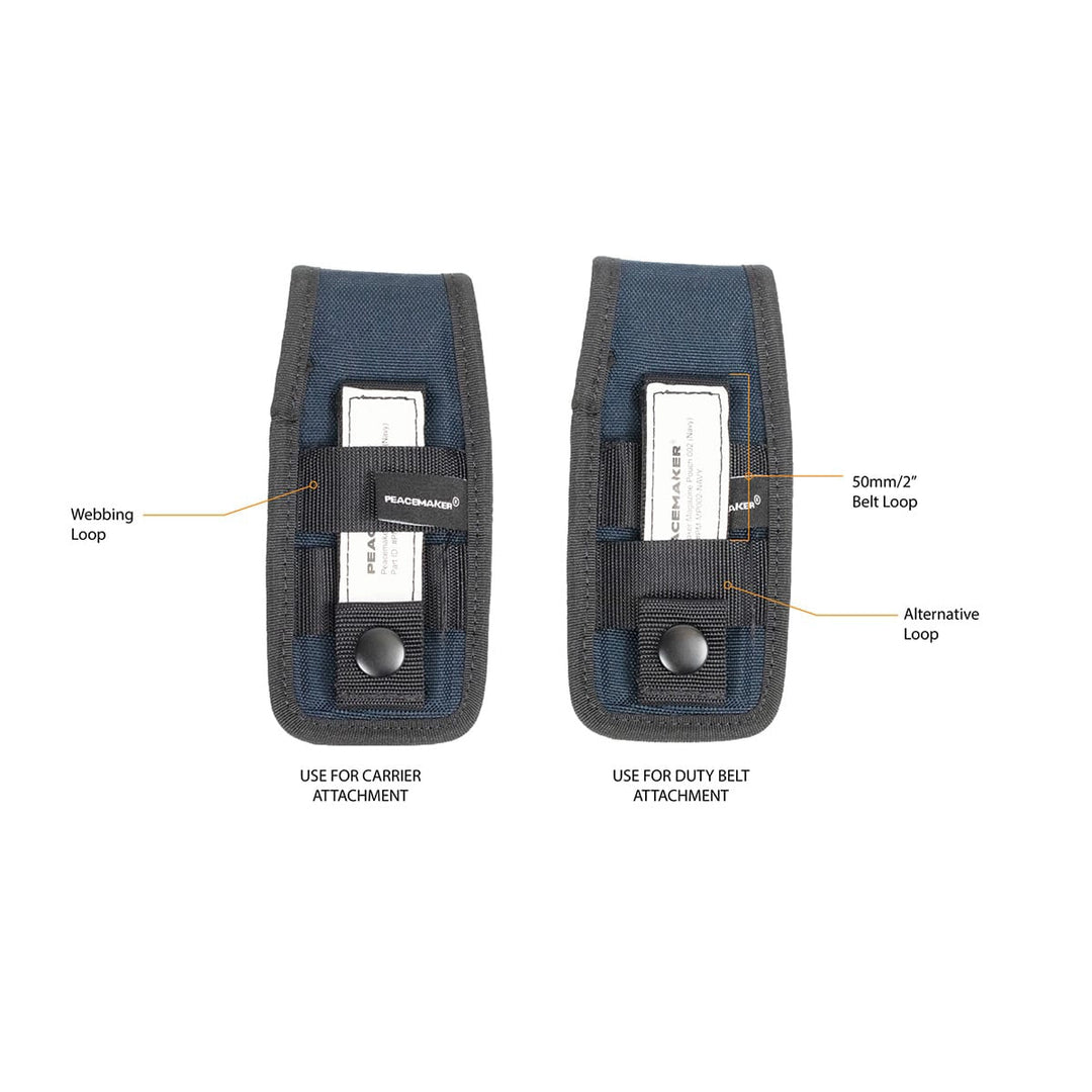 Peacemaker Glock 17 Magazine Pouch 002 (MOLLE/Belt) - Broad Arrow Tactical