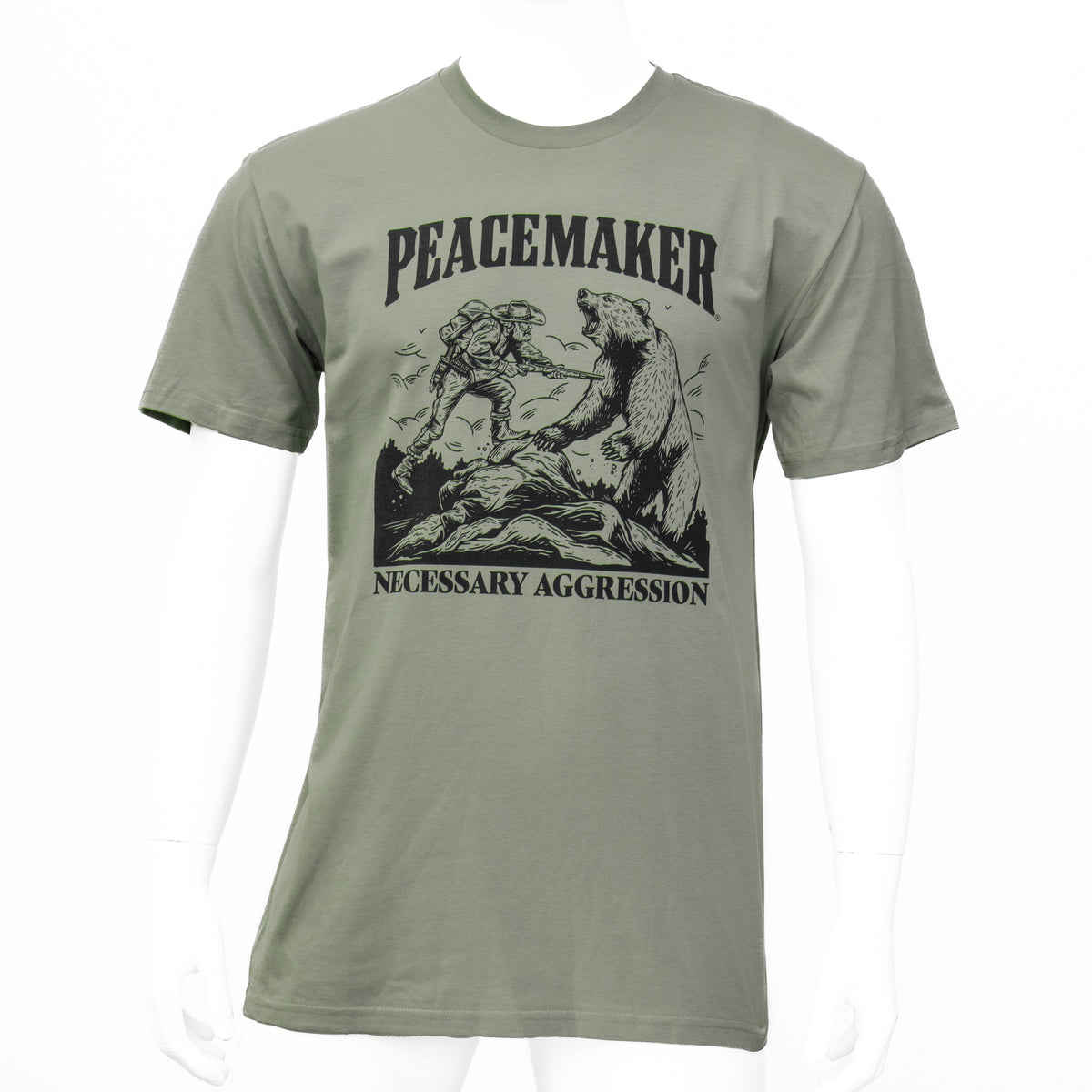 Peacemaker Necessary-Aggression T-Shirt - Broad Arrow Tactical