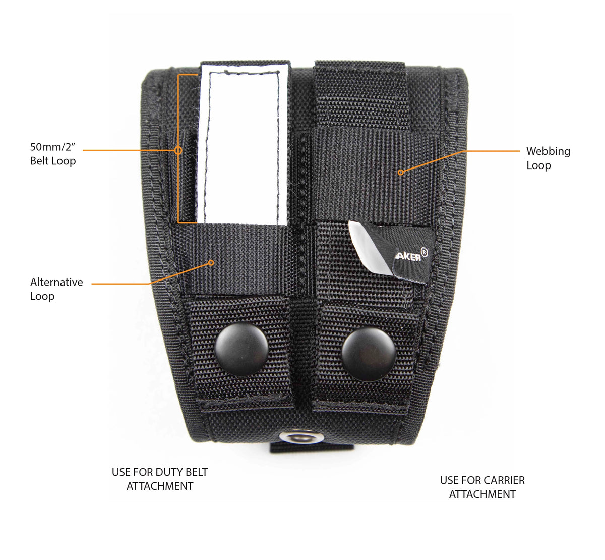 Peacemaker Handcuff Pouch 003 - Broad Arrow Tactical