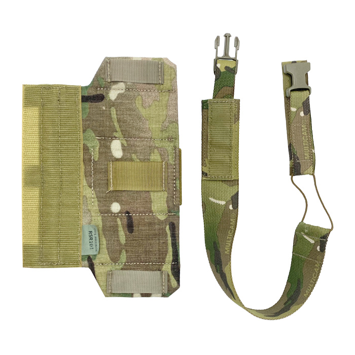 webbing back up retention strap to secure radio