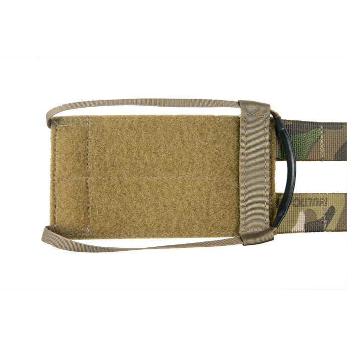 Low profile grab handles for easy doffing