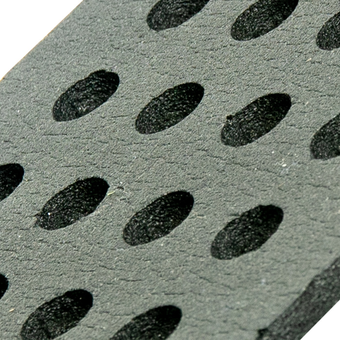 Precut holes reduce weight