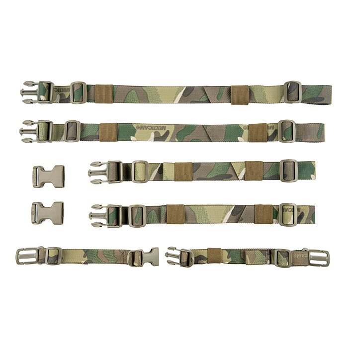 ZIP-ON PACK ADAPTER MULTICAM STRAPS