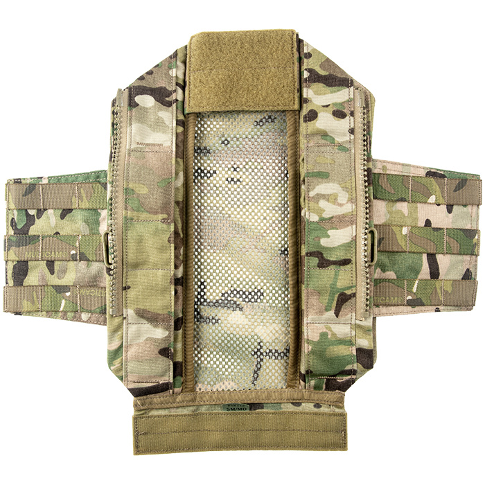 Center mesh design allows for airflow.