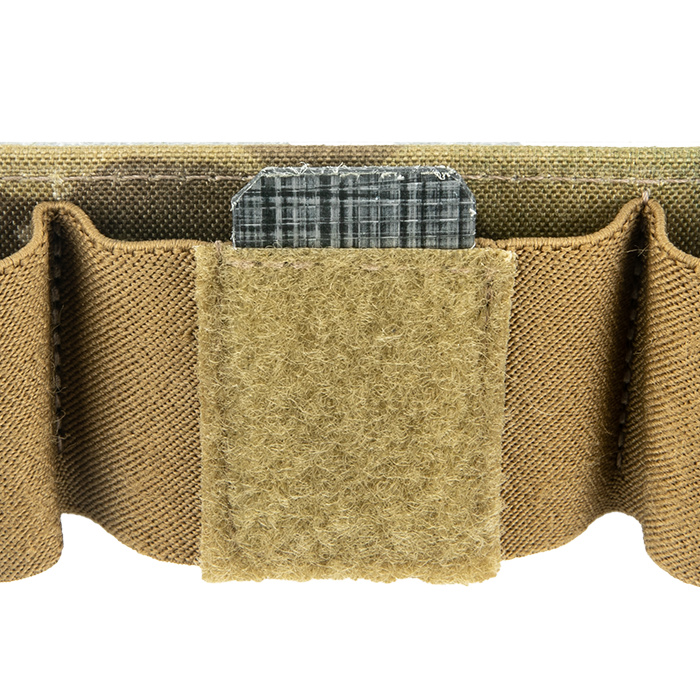 2-inch elastic with rigid tabs for easy mag insertion