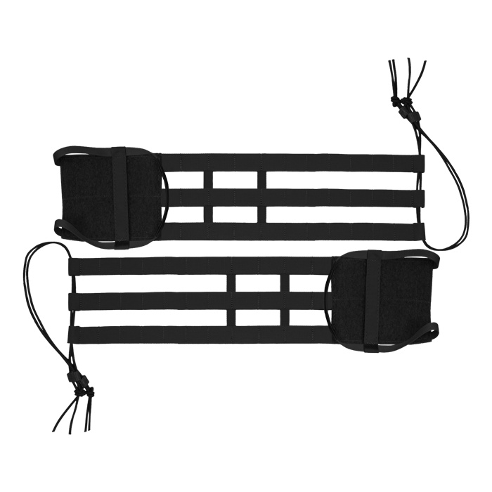 R-SERIES 3-BAND SKELETAL CUMMERBUND BLACK