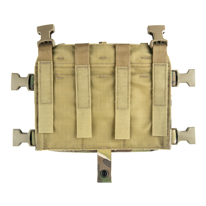 Bottom inside slip pocket can be used to keep sensitive items or use to attach Velcro pouches