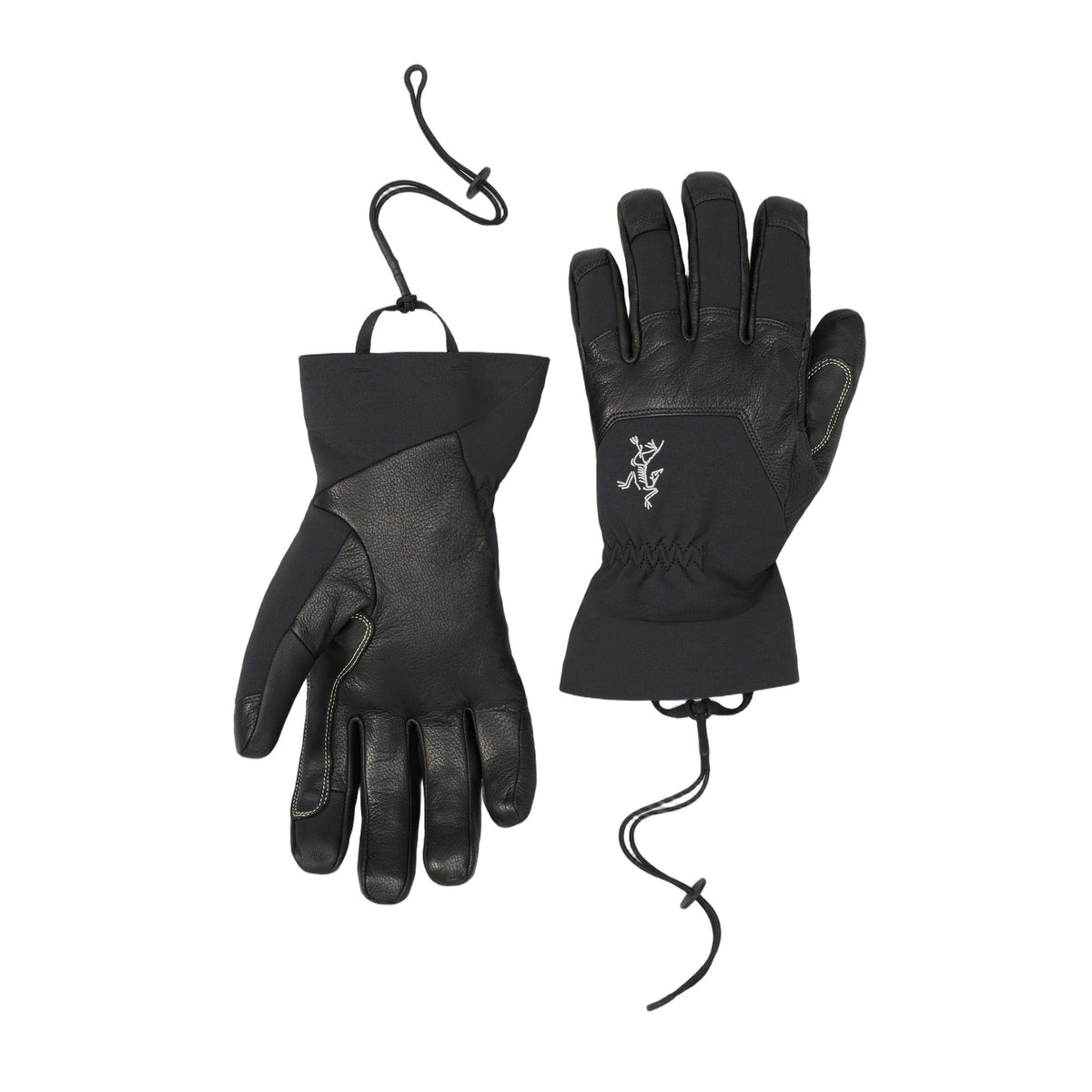 Rope Glove Black Pair