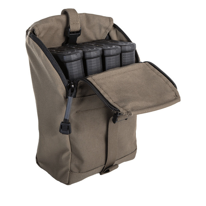 Shown with four 7.62 mags