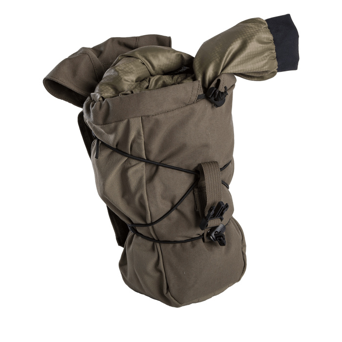 HOLDS JACKET OR COMPACT SLEEPING BAG