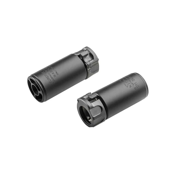 実物　Surefire WARDEN Muzzle Black　サプレッサー 実物Surefire WARDEN Muzzle Blackサプレッサー